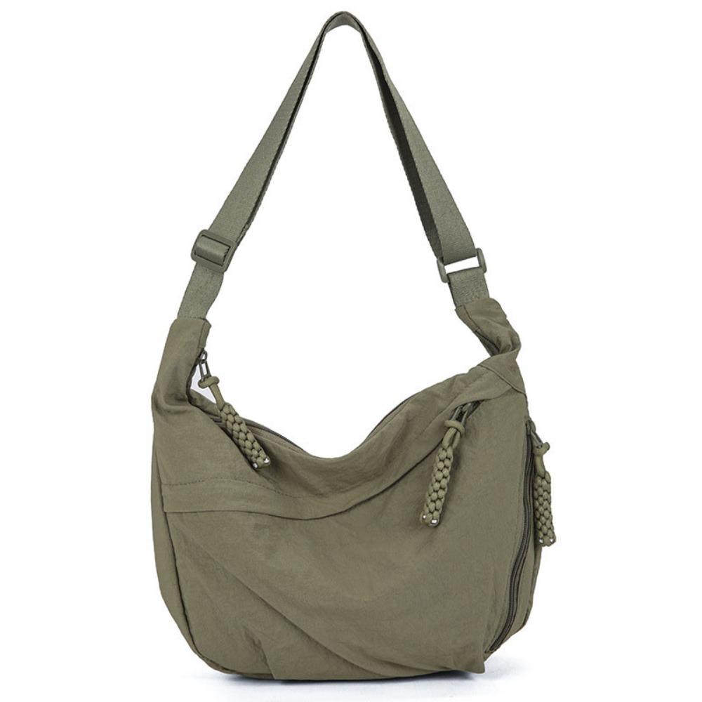 Solid Color Women's Shoulder Bag Simple Single-shoulder Bag Fashionable Underarm Bag Work Travel