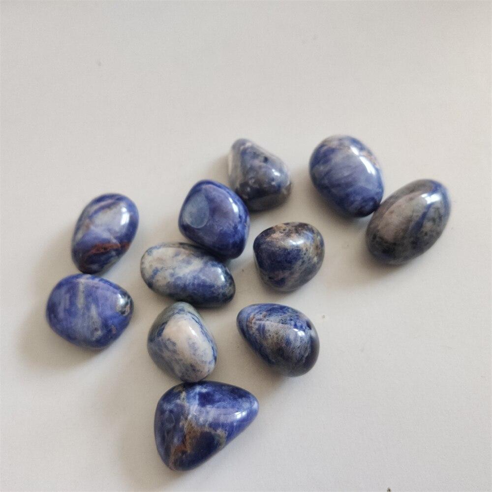 Natural Blue Sodalite Stone Healing Crystals Specimen Healing Crystals Mineral Gemstone Aquarium Home Decoration Gifts