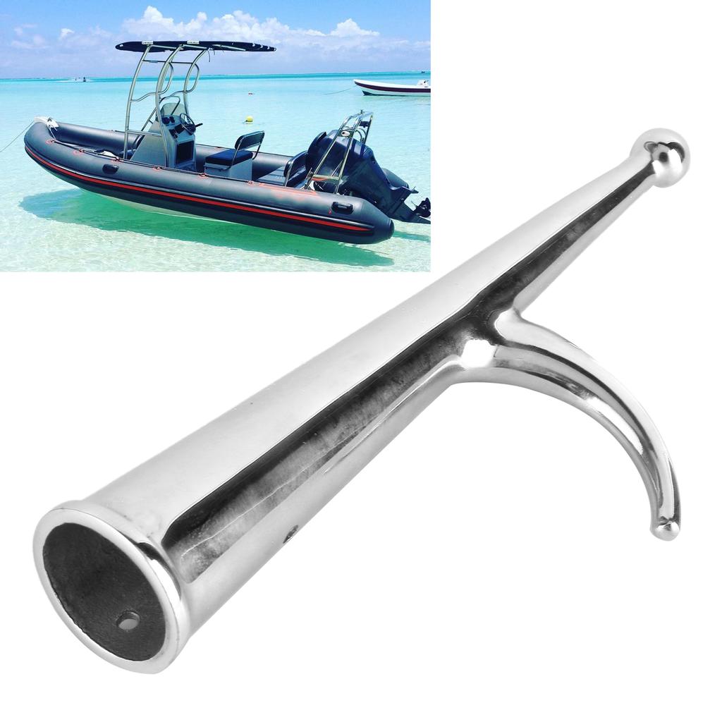 316 Stainless Steel Boat Hook Replacement 28mm Inner Diameter Marine Grade Accessory