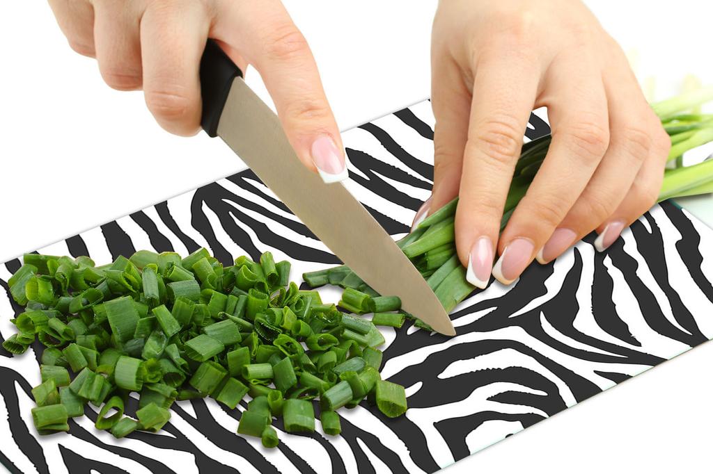 GLASS PROTECTIVE PLATE FOR INDUCTION 30x52 ZEBRA
