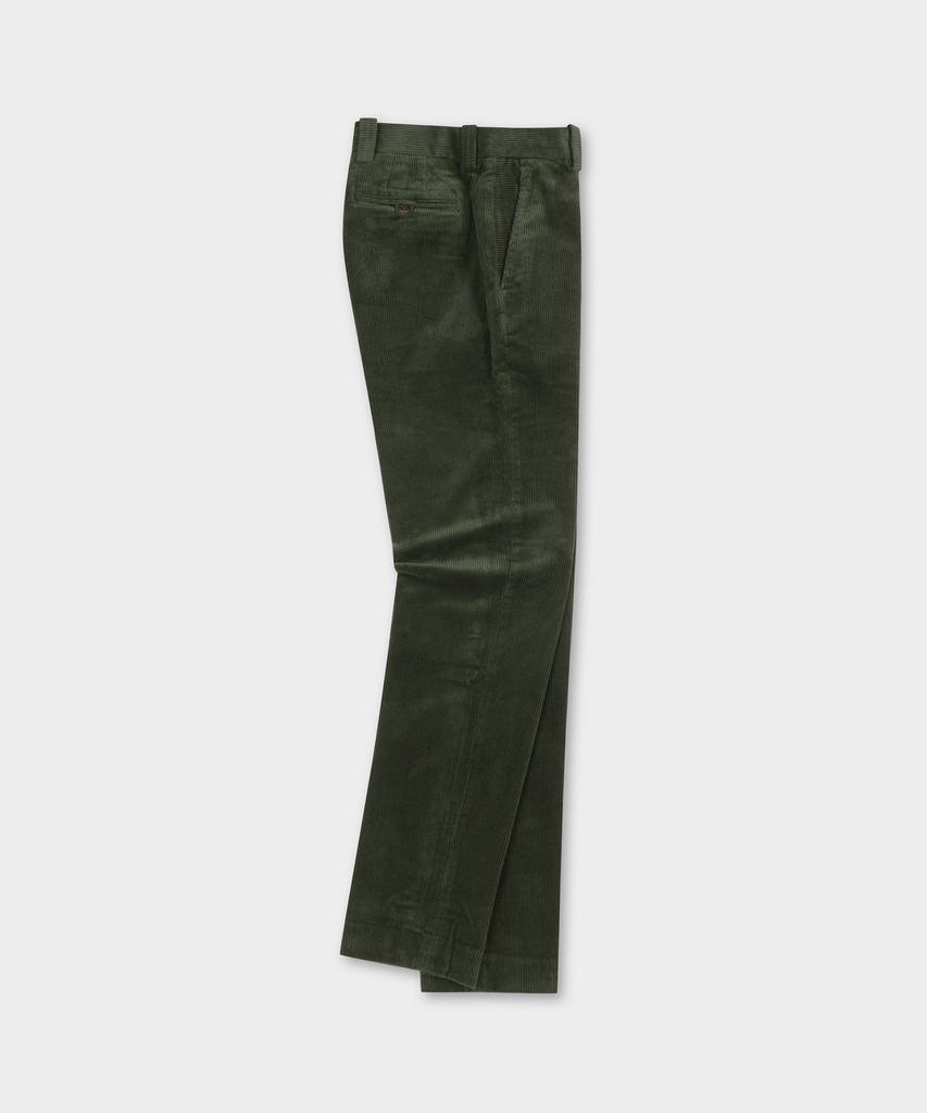 Брюки из вельвета BROOKS BROTHERS Slim Fit 8W (зеленый) (Bbpcmnf402)