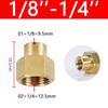 1 шт. шестигранный соединительный фитинг для трубы 1/8" 1/4" 3/8" 1/2" 3/4" BSP адаптер для шланга шестигранная муфта