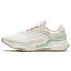 New Burning Refinement Abrasion Resistant Slip Resistant Low Top Running Shoes Women's White Green 122417788-5