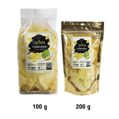 I Am Durian Lite, Жареный Дуриан XL, менее жирный, тяжелый вкус - Чипсы Original 100 г/200 г - Thai Snack