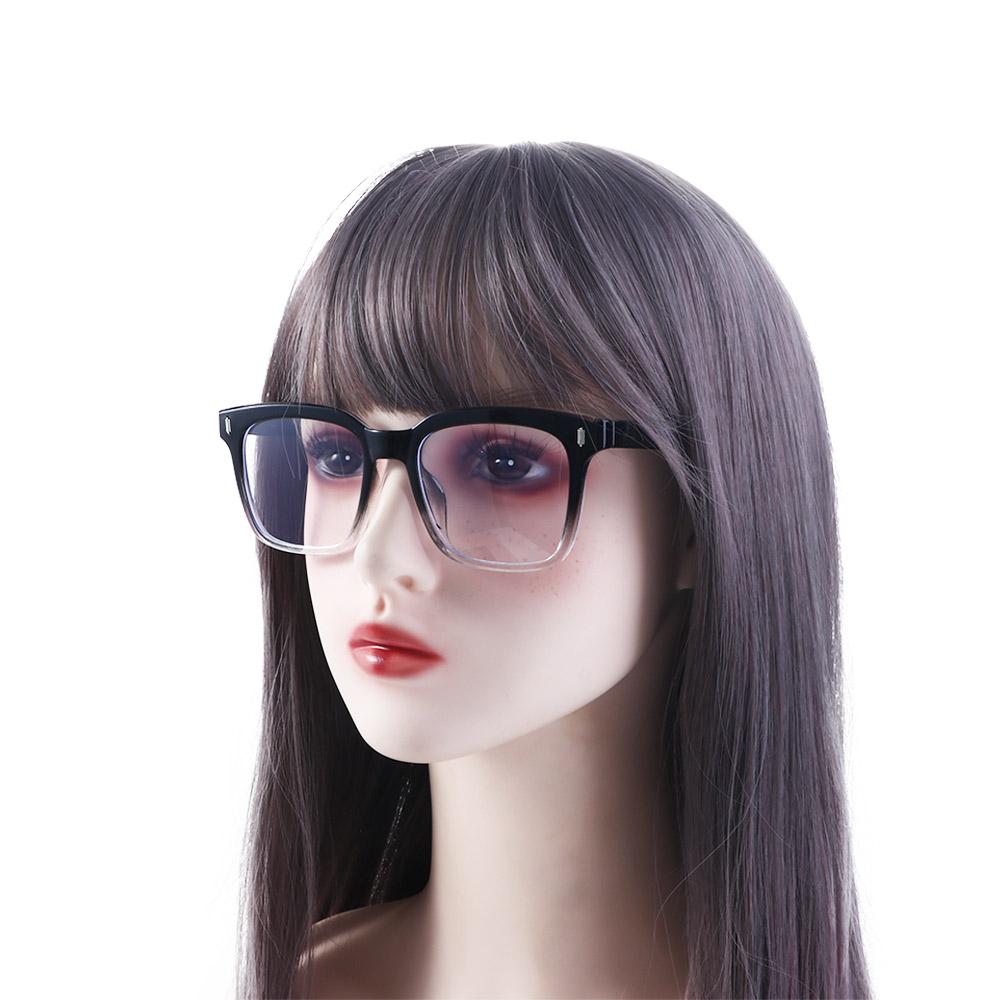 Glasses Gradient Frame Korean Computer Eyewear Black Frame Eyeglasses Women Eyeglasses Fake Glasses