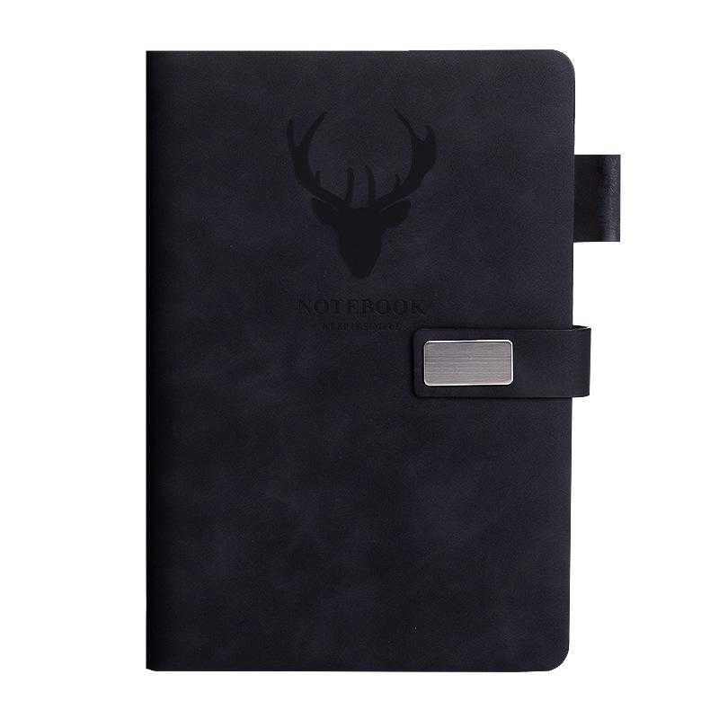 A5 Leather Notebook Diary Custom Logo  Business Journal Writing Genuine Leather Handmade
