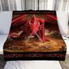 Cartoon Dragon Art Patterns Blanket Animals Flannel Blanket Cosy Lazy Couch Cover Blanket Super Soft Sheet Mattresses