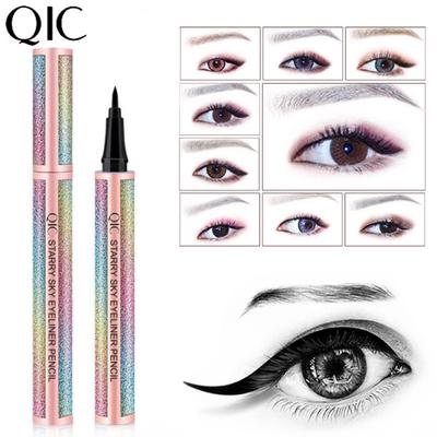 Подводка для глаз QIC Star Eye, водостойкая пот и макияж, не размазывается, ручка-подводка для глаз для начинающих, косметический макияж