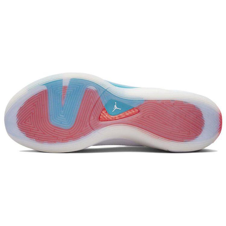 Кроссовки Air Jordan Luka 1 Legend of 7 для мужчин Белый Металлик-серебристый Нео-бирюзовый DN1772-104