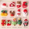 20 шт. Полимерные рождественские украшения для ногтей, мультяшные украшения для ногтей, аксессуары для нейл-арта, женские