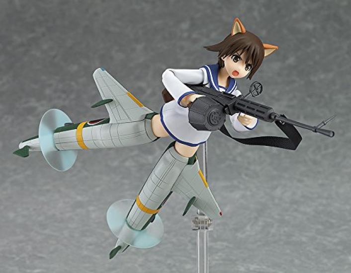 Figma Strike Witches the Movie Yoshika Miyafuji Shinden окрашенная подвижная фигурка ver. Немасштабируемый АБС и ПВХ