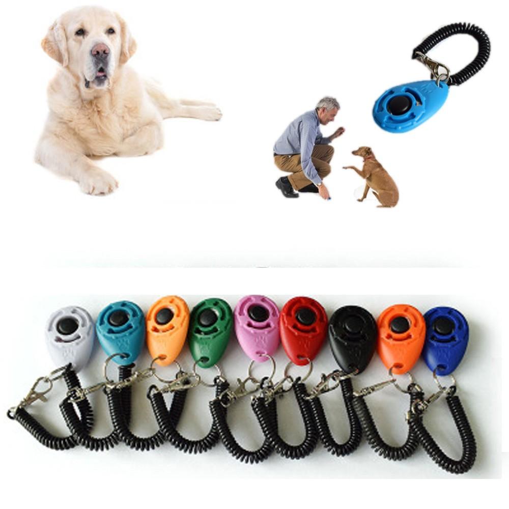 Ramidos 1 Piece New Dog Pet Click Clicker Training Trainer Aid Wrist Strap