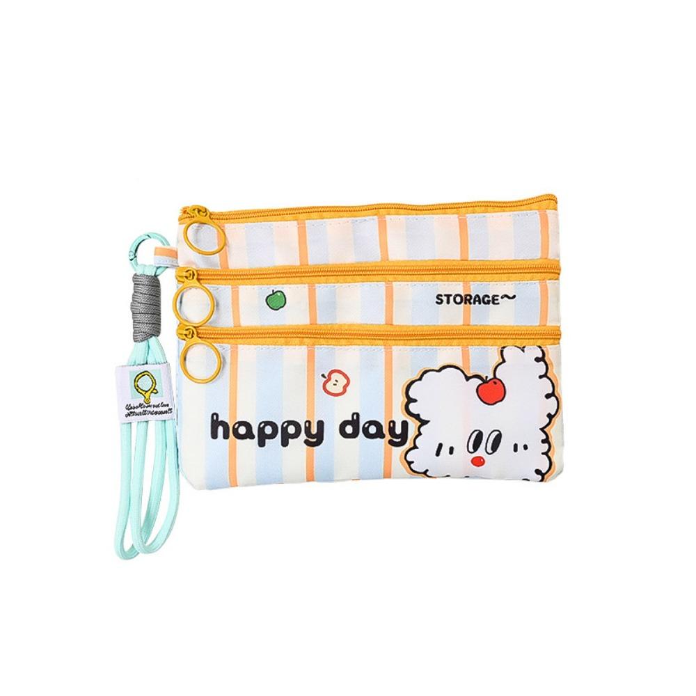 3 Layer Portable Passport Bag Multiple Card Slots Travel Storage Passport Clip Licenses