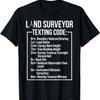 Топографическая съемка Смешная футболка для геодезистов
