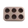 Pastry Non-Stick Carbon Steel Bakeware Cookware Canele Mold Cannele Mould Baking Tool Cake Pan