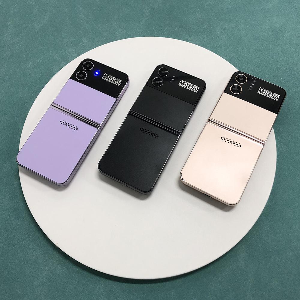 F265 раскладной телефон 2,55 дюйма 1400 мАч FM-радио камера фонарик 4 SIM-карты 2G телефон