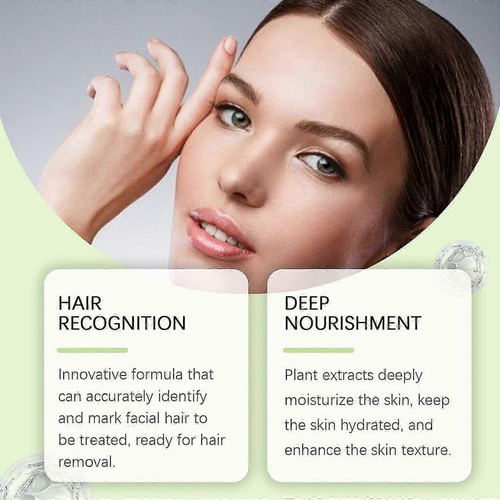 Gentle Facial Hair Removal Spray with Moisturizing Plant Extracts Precise, Safe, Easy to Use