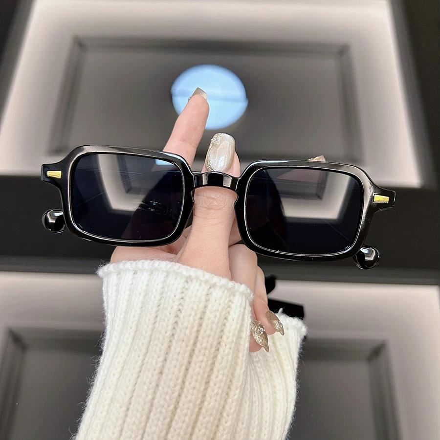 Квадратные винтажные солнцезащитные очки Женские Мужские Дизайнерские брендовые Женские Мужские Солнцезащитные очки Женская Мода Ретро На открытом воздухе Зеркальные