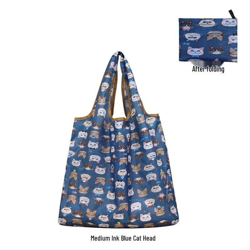 Сумка-тоут Микки: Большая, Складная, Экологичная, Водонепроницаемая Хозяйственная Сумка из Ткани Оксфорд