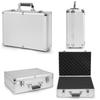 Aluminum Tool Case with Block Cushion, Protective Tool Case, DIY Attache Case with Lock, Aluminum Case, Dedicated Storage Case for Precision I
