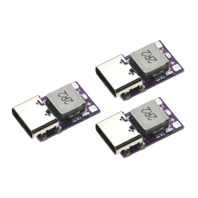 Высокоэффективный USB-C модуль питания с двойной функцией для аккумулятора 18650 3,7 В / 4,2 В, выход 12 Вт / 2,4 А