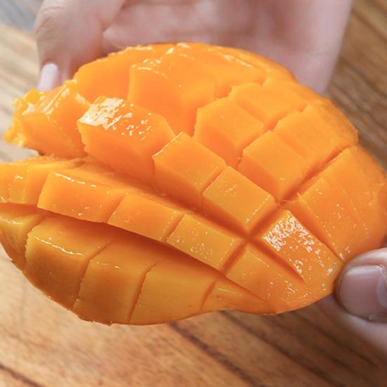 Нож для манго с острым лезвием, эргономичной ручкой, приспособлением для удаления косточек, из нержавеющей стали, слайсером для фруктов, разделителем, очистителем, ножом для удаления косточек и сердцевины, кухонными принадлежностями