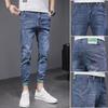 Men's Slim Fit Elastic Jeans - Korean Style Spring 2023 Fashion Trends