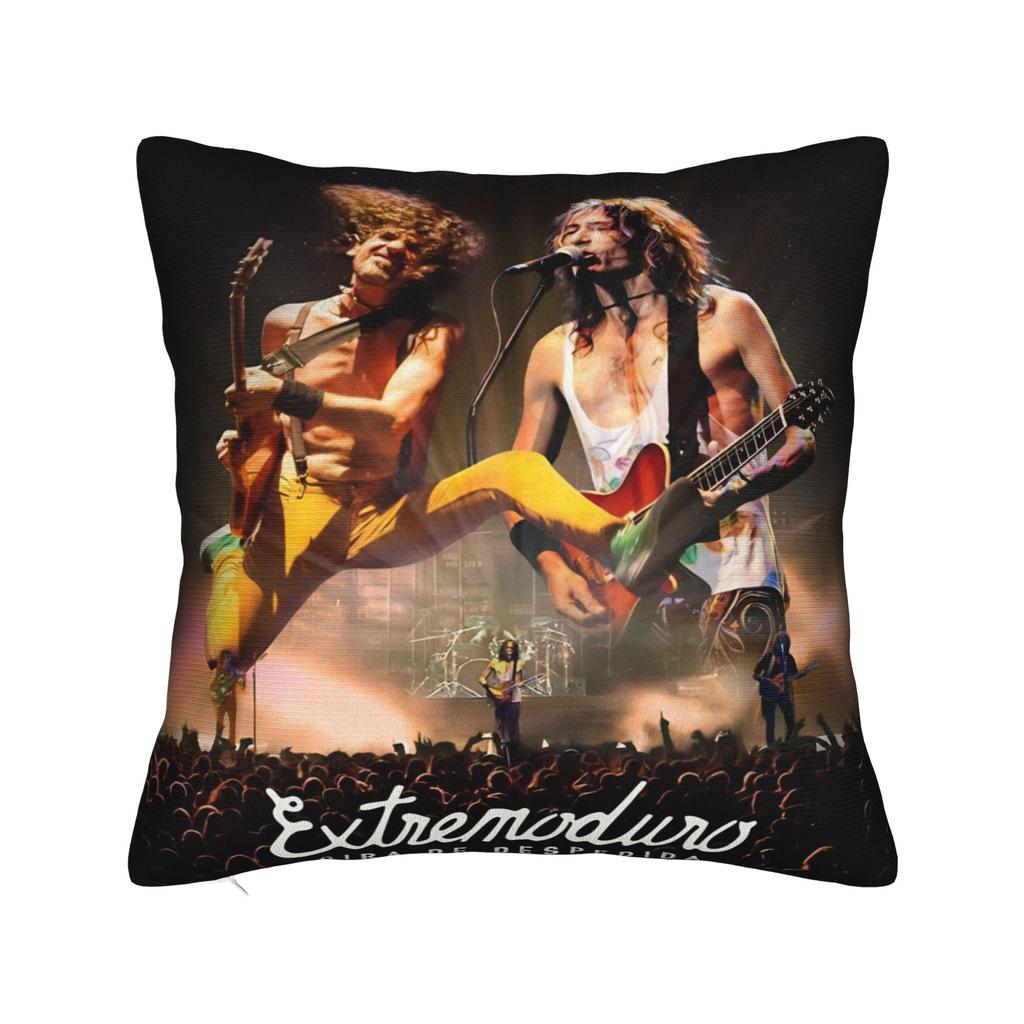 Warm Living Room EXTREMODURO rock band Tour 2025 Decoration Pillowcase Merch Pillow Covers Zipper Multiple Sizes