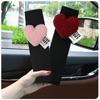 Love Heart Car Styling Seat Belt Cover Soft Chest Protection Car Seatbelt Shoulder Pad Neck Support Cushion Safety Belt Pad