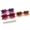 Солнцезащитные очки Love Children's Fashion Candy Color Heart-Shaped Children's Party Glasses Детские солнцезащитные очки