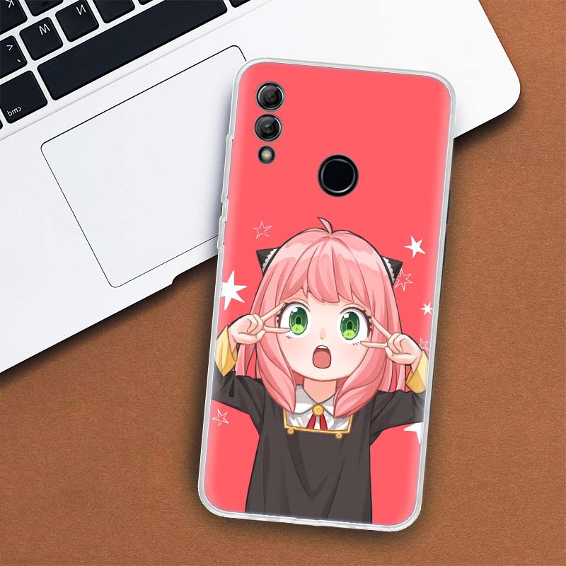 Детский чехол SPY×FAMILY Anya для Huawei Y5 Y6 Y7 Y9S P Smart Z 2021 2019 Honor 10 Lite 9 20 9X 8S 8X 8A Pro 20i Coque