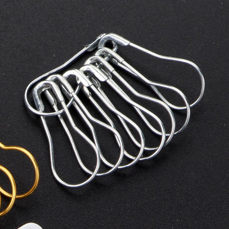 1000 шт. Металлические булавки Форма тыквы-горлянки Груши Безопасные металлические зажимы Маркеры петель для вязания Бирки Брелоки Булавки Аксессуары для рукоделия DIY