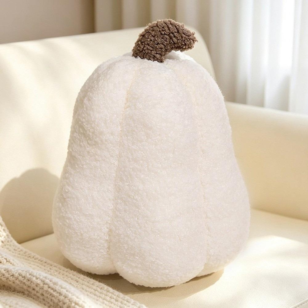30cm Pumpkin Plush Pillow Red Stuffed Plushie Cute Plant Stuffed Doll Party Prop
