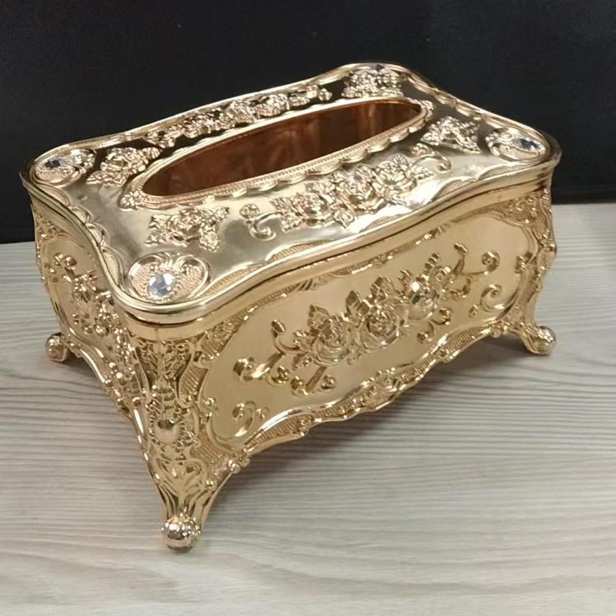 Коробка для салфеток в европейском стиле для дома, кухни, гостиной, настольная коробка для рисования на бумаге, креативная коробка для рисования на салфетках в ресторане