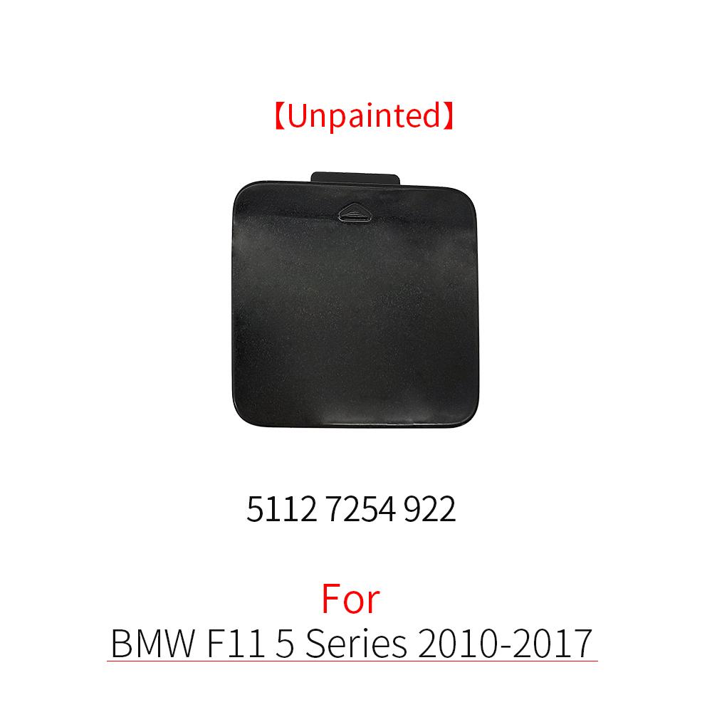 Для BMW F11 Крышка буксировочного крюка заднего бампера автомобиля Черная Для BMW 5 серии Универсал 520 525 530 540i 51127254922