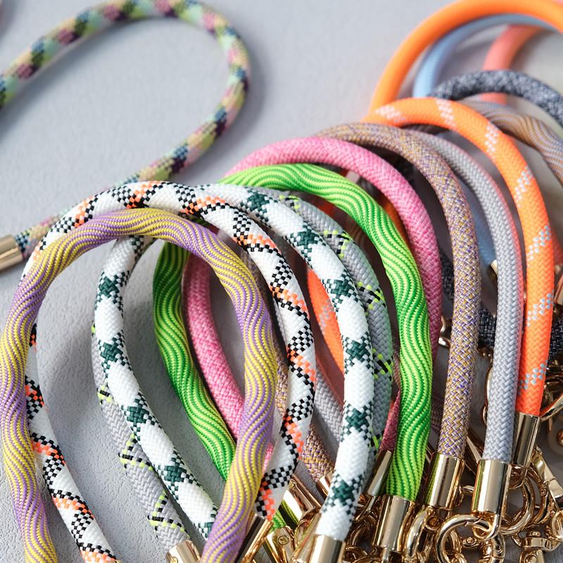 Новый аксессуар для телефона, цепочки для мобильного телефона, универсальный ремешок с защитой от потери, ручка для шеи, запястья, ремешок для телефона, чехол, цепочка-держатель с зажимом