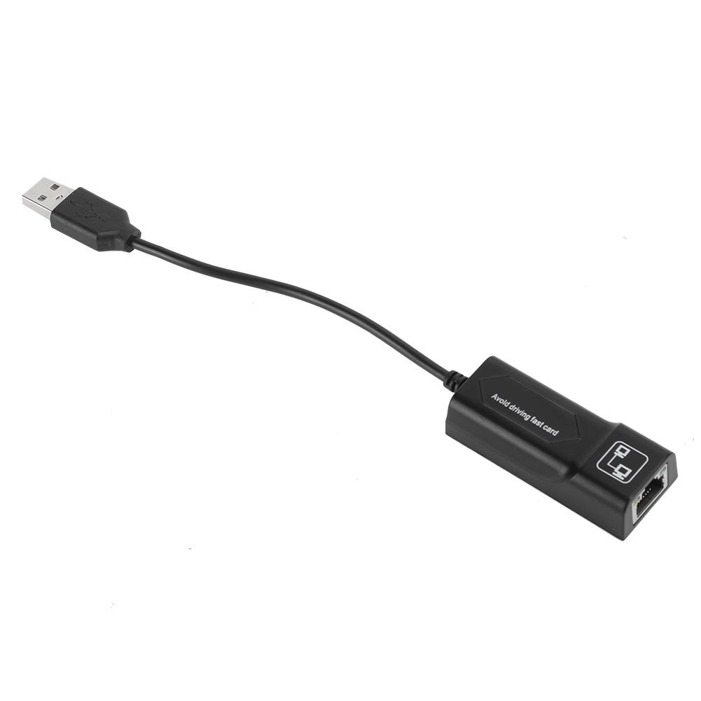 Адаптер Ethernet USB2.0 к RJ45 Проводная сетевая карта 10/100 Мбит/с для ноутбука, настольного компьютера, чип 8152