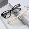 Sunglasses Simple Large Frame Sunglasses Anti-Blue Glasses Cat Eye Sunglasses