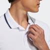 Adidas Polo Shirts Men's White Polo Collar Moderate Straight Fit HA1324