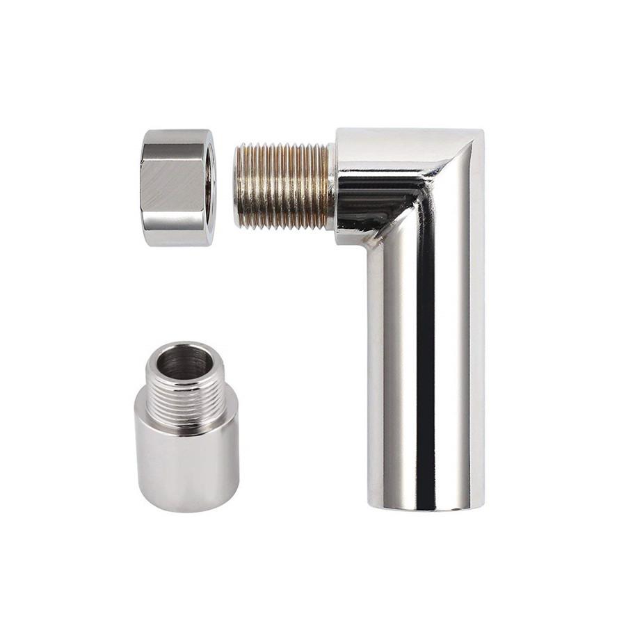 Универсальный удлинитель-проставка датчика кислорода O2, угловой 90 градусов, удлинитель под лямбда-зонд 02, резьба M18 X 1.5, CEL