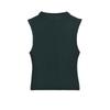 Kaslead New Arrival Women's Clothing Fashion Style Fashion All-Match Casual Half Turtleneck Sleeveless Tops 4174832