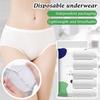 Women's Disposable Underwear, 5 Pack Cotton Women's Briefs Travel/Emergency