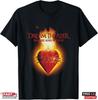 Футболка Dream Theater 'Flaming Heart' Семейная фанатская футболка Подарок для фанатов металла Унисекс футболка