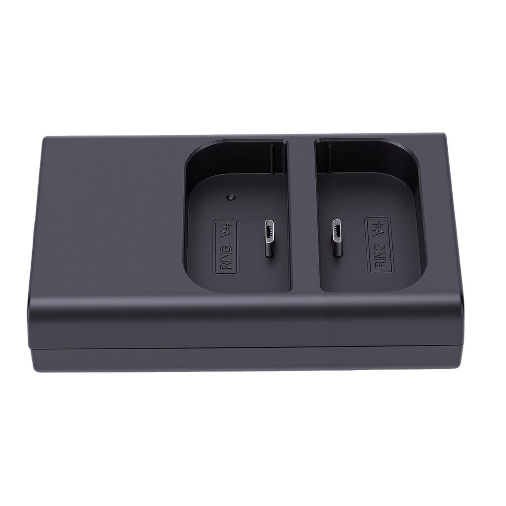 Зарядное устройство для батареи дверного звонка Подходит для Ring Doorbell 2 3 3 Plus Зарядная станция с двумя портами для батареи дверного звонка