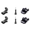 J Hook Buckle For Gopro Hero 9 8 7 6 5 4 Torso Belt Helmet Mount Base Yi 4 K SJCAM SJ4000 Wifi Action Camera Accessories