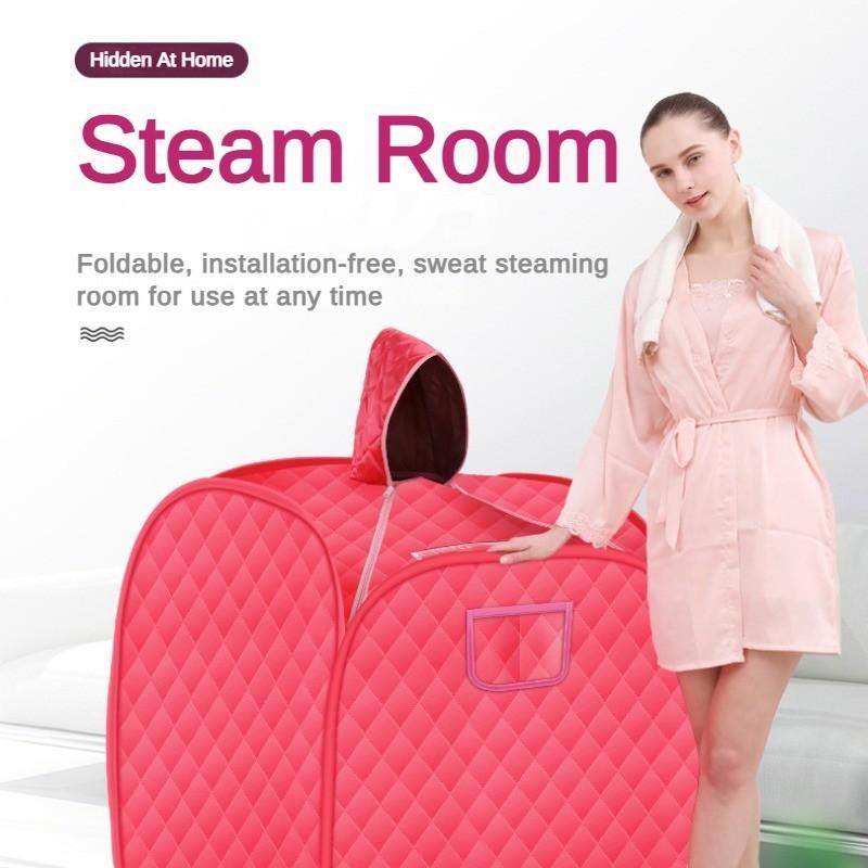 1000W Portable Household Shower Cabin Sauna Bag Folding Sauna Sweating Steam Room SPA Loss Weight Calories Burned Sauna Tent Suit