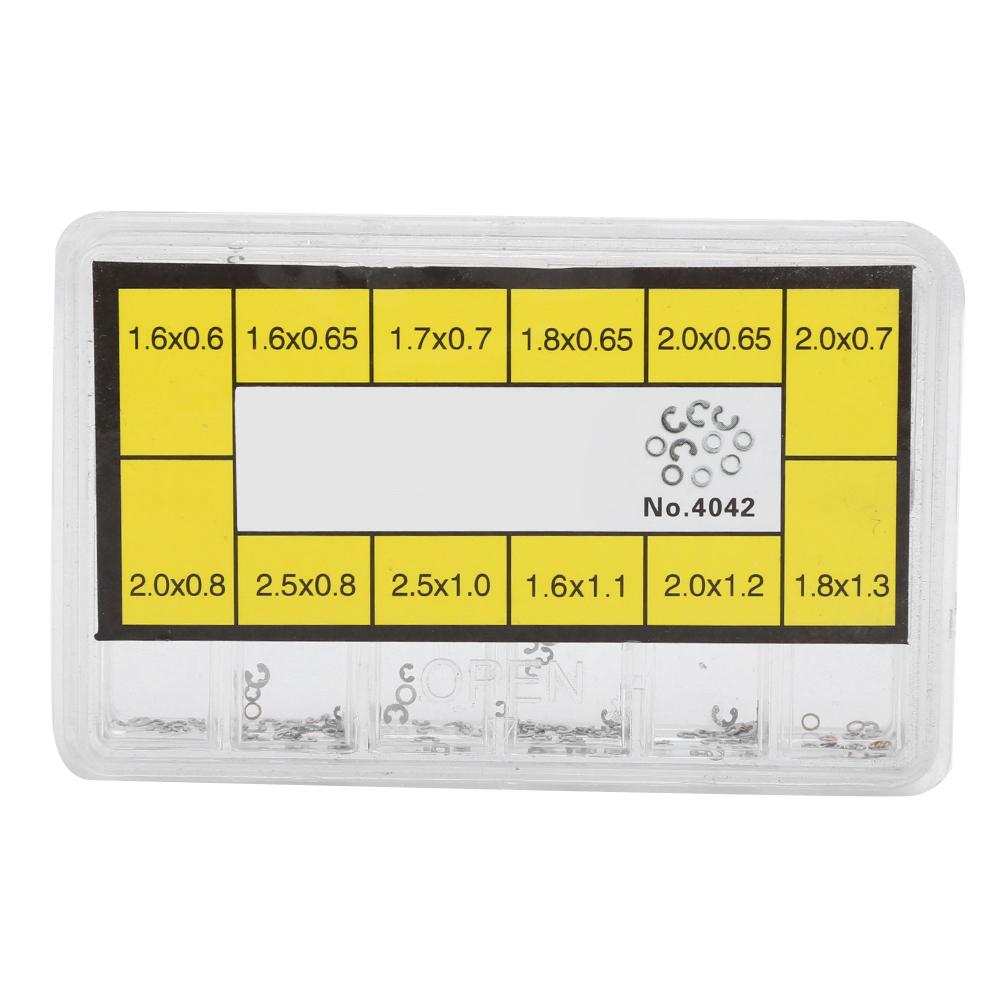 Металлический зажим для шайбы часов, Ассорти комплект, инструмент для ремонта часов, аксессуар для часовщиков