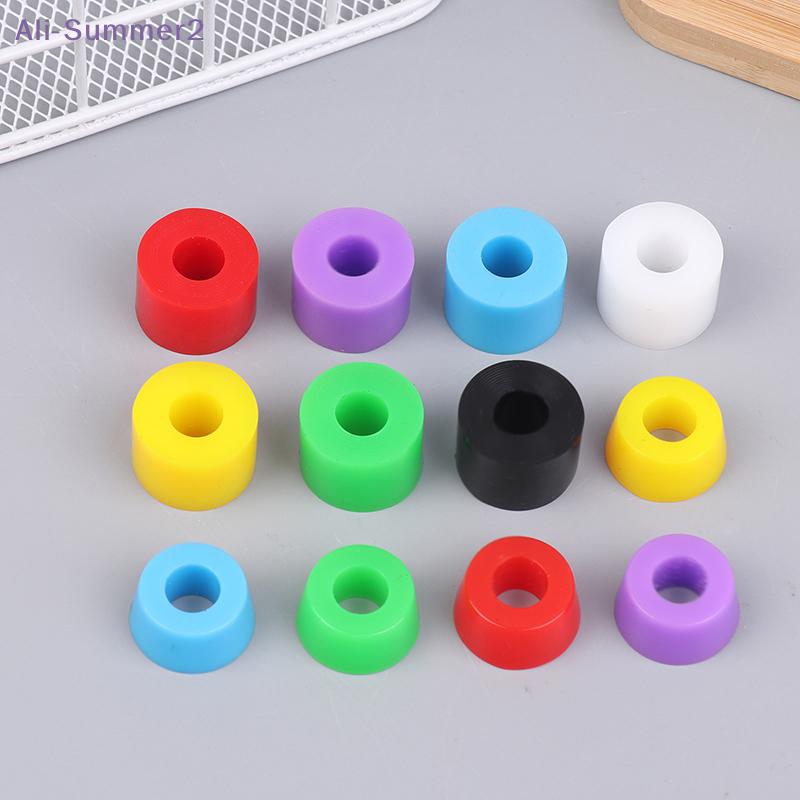 {Summer2} {Summer2} 1 Set Skateboard Bushing Gasket PU Longboard Shock Absorber Truck Rebuild-Kit For Dual Rocker Bracket