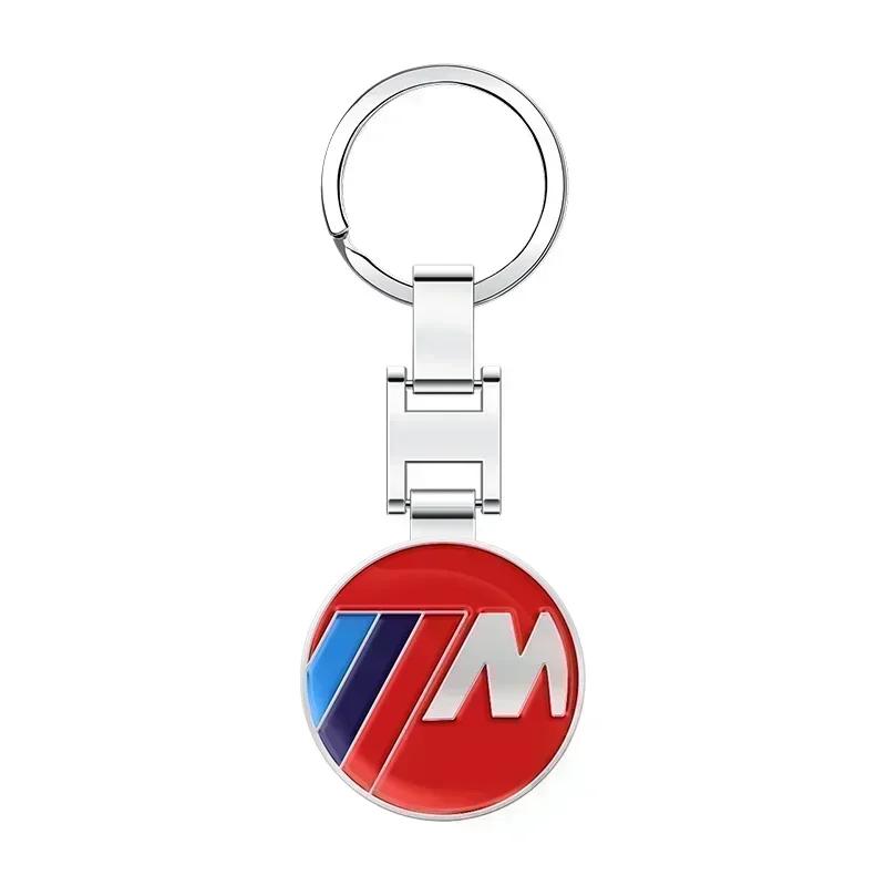 1 шт. Металлическая брелок-логотип Роскошный брелок для автомобиля Для BMW M 1 3 4 5 6 7 Серии X1 X3 X4 X5 X6 X7 G20 G38 F20 F39 F48 E46 E60 E36 E39 yflb10