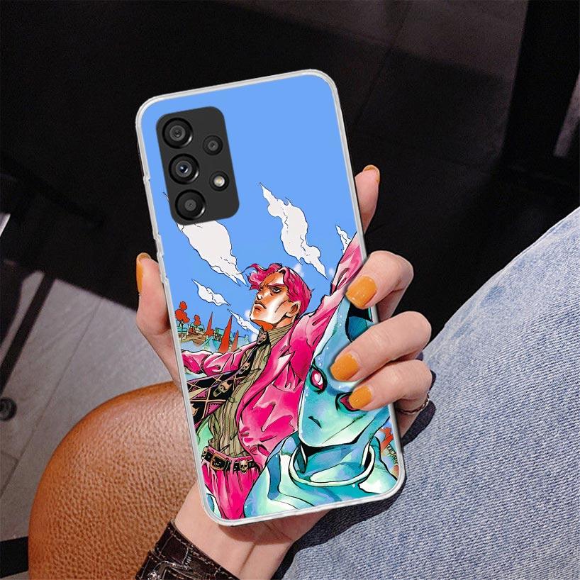 Чехол для телефона JoJo Kira Yoshikage Killer Queen для Samsung Galaxy A52 A42 A32 A22 A12 A51 A41 A31 A21S A50S A40 A30S A20S A20E A10